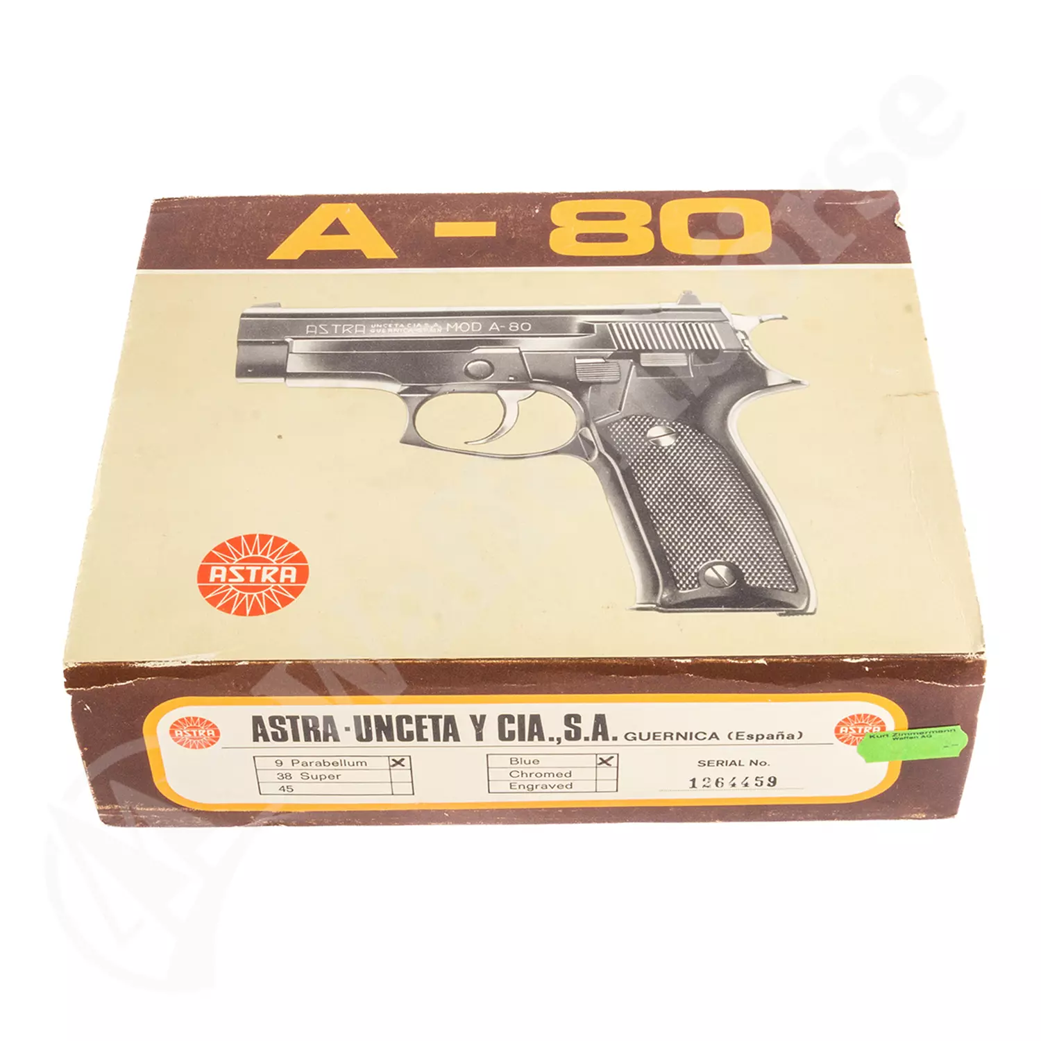 Astra A80 9mm para