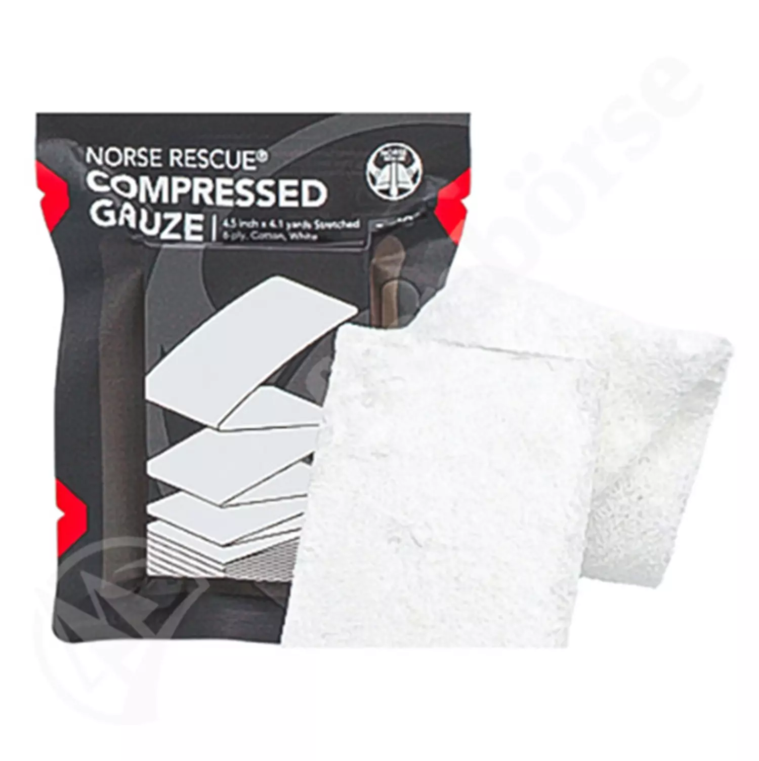 NorseRescue Compressed Gauze Z-Fold
