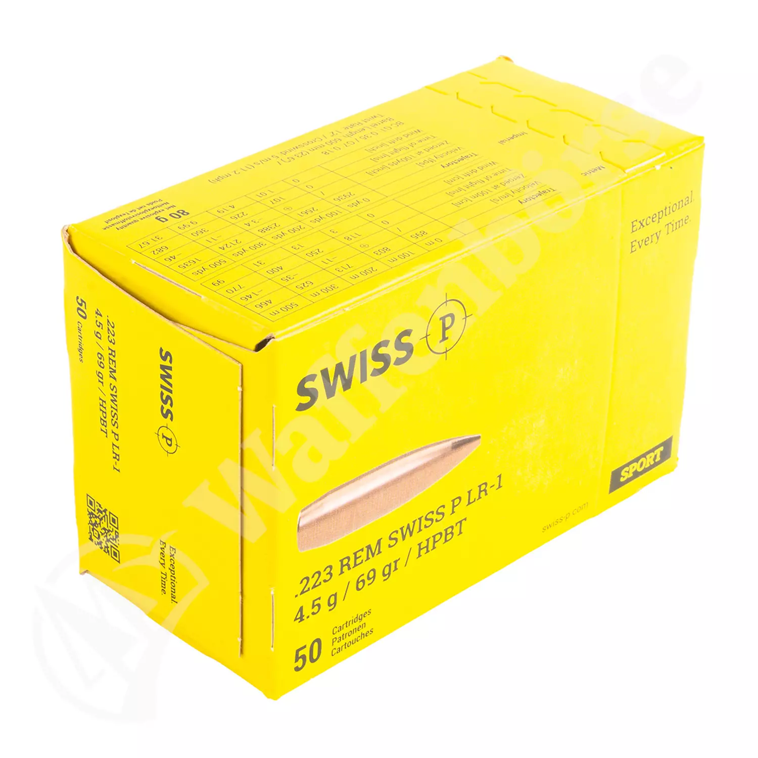 SWISSS P .223 Rem. LR-1 HPBT 69gr solange Vorrat!