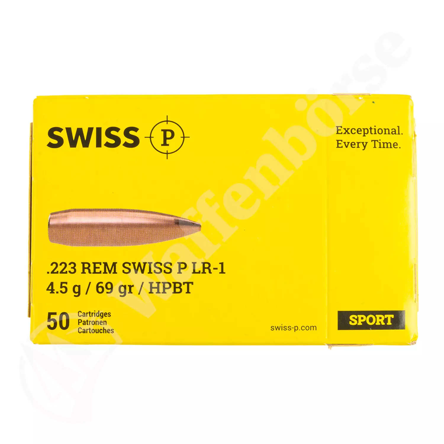 SWISSS P .223 Rem. LR-1 HPBT 69gr solange Vorrat!