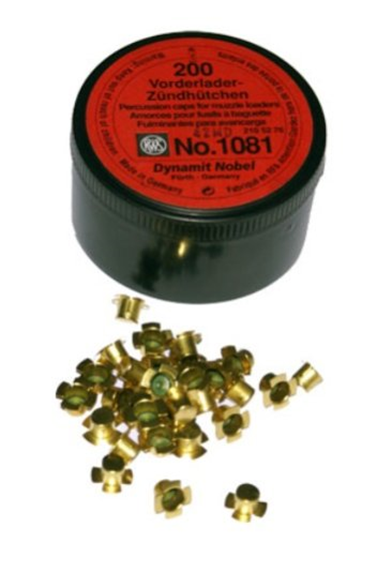 RWS Zündhütchen 6 - Flügel 1218 für Vorderlader