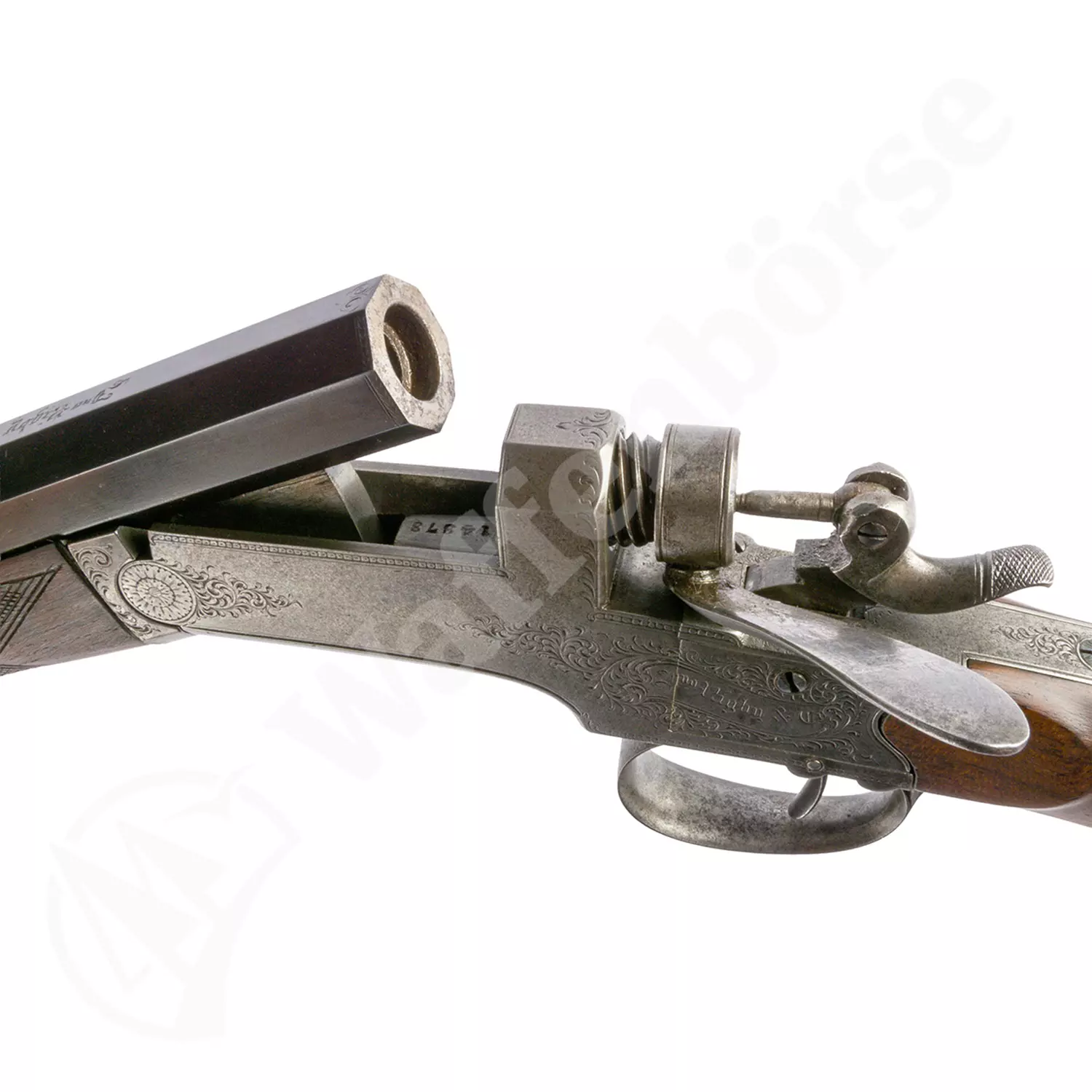 Rigby Dublin London Drehverschluss 8,4mm Needle Fire