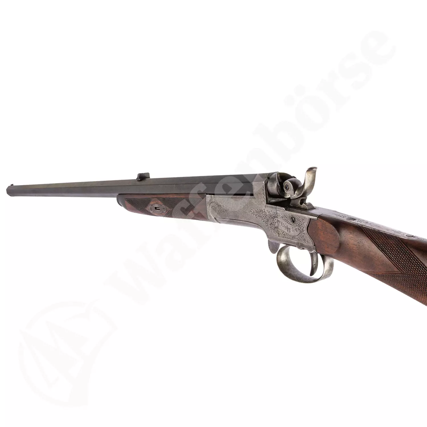 Rigby Dublin London Drehverschluss 8,4mm Needle Fire