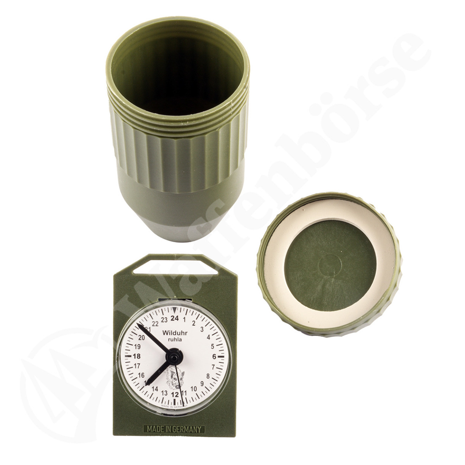 Germany  Wilduhr  Analog 24h Anzeige