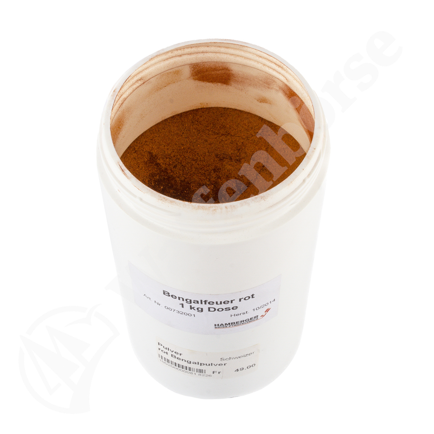 Schweizer Bengalpulver rot 1kg