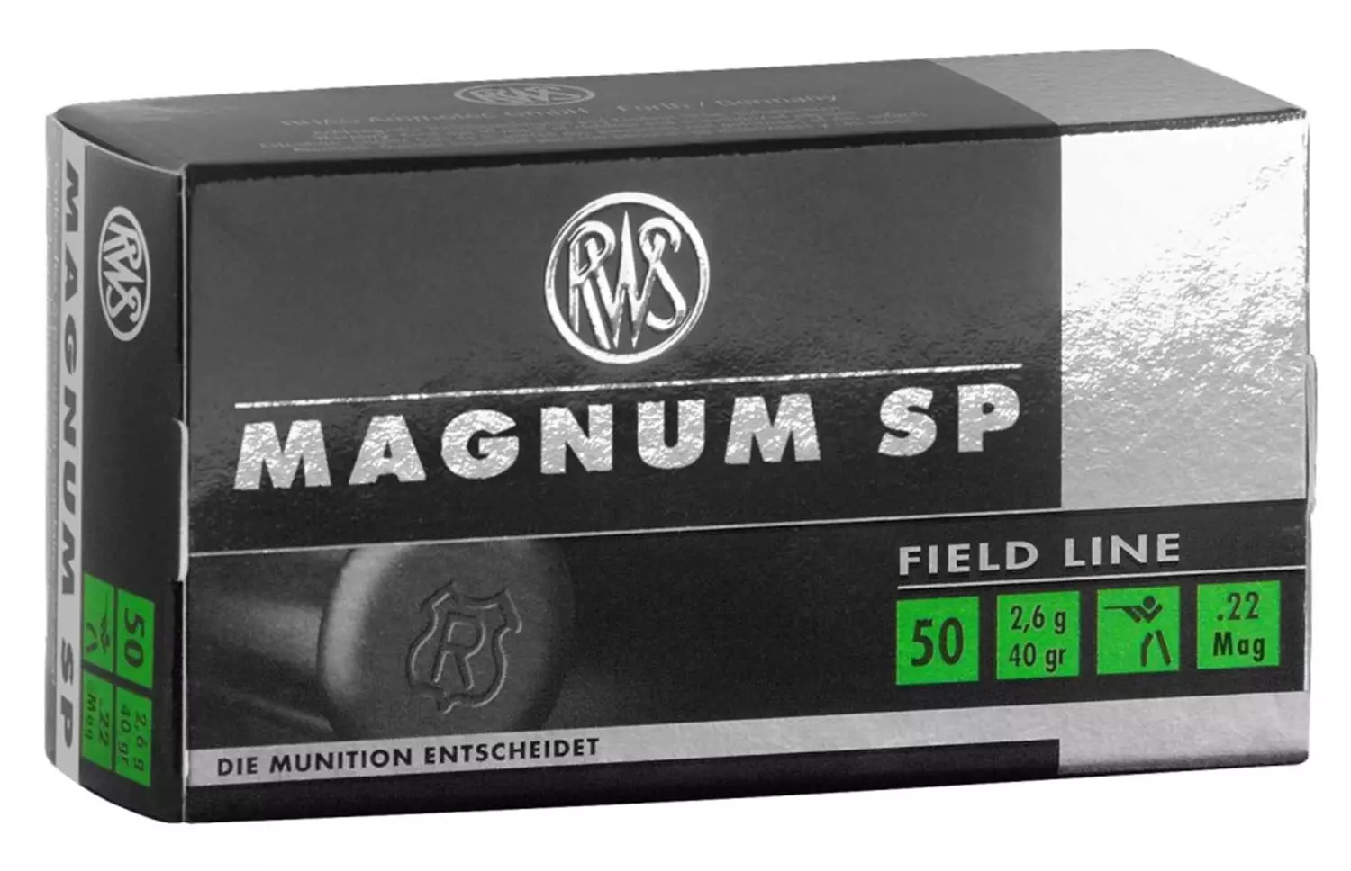 RWS .22 Magnum 2.6 g SP