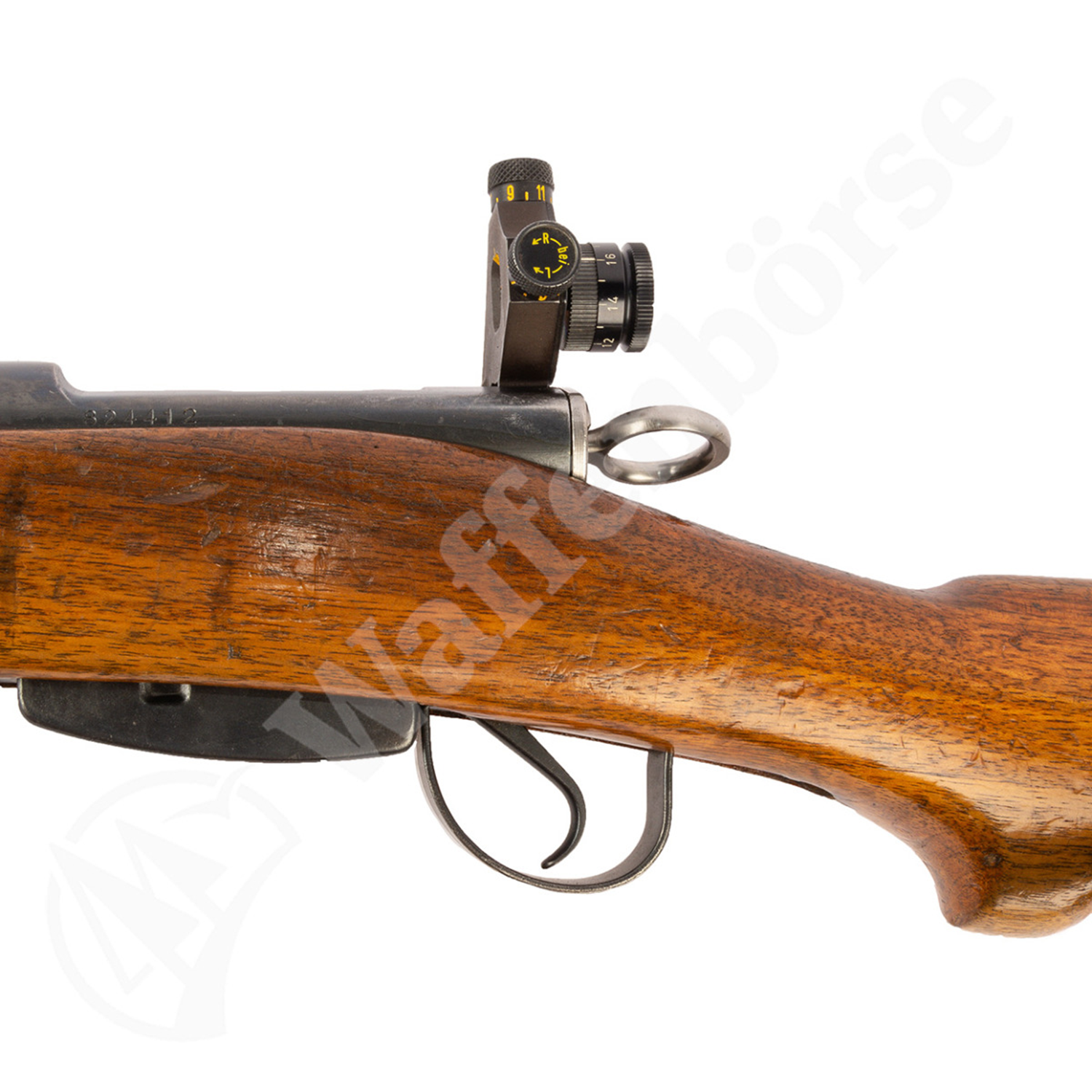 SCHWEIZER ORDONNANZ Karabiner 31 Nussbaum 7,5x55