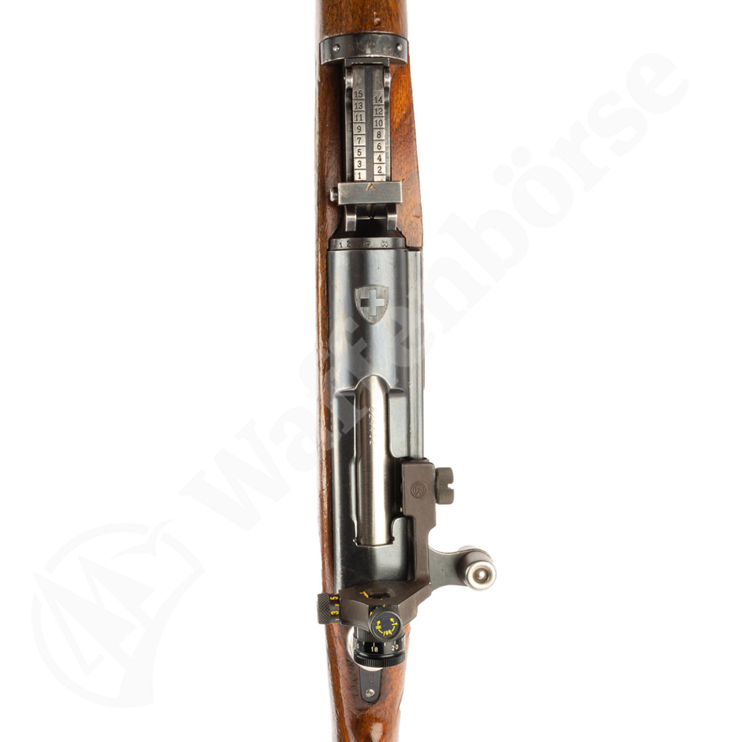 SCHWEIZER ORDONNANZ Karabiner 31 Nussbaum 7,5x55