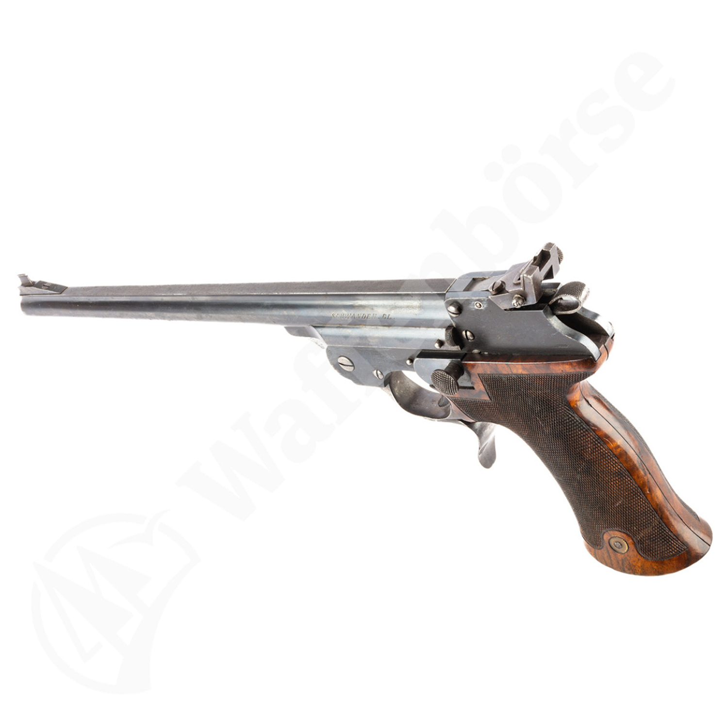 WEBER & TSCHUDI Schwanden  Scheibenpistole .22 lr