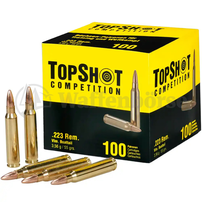 TopShot .223 Remington FMJ 3,56g/55grain