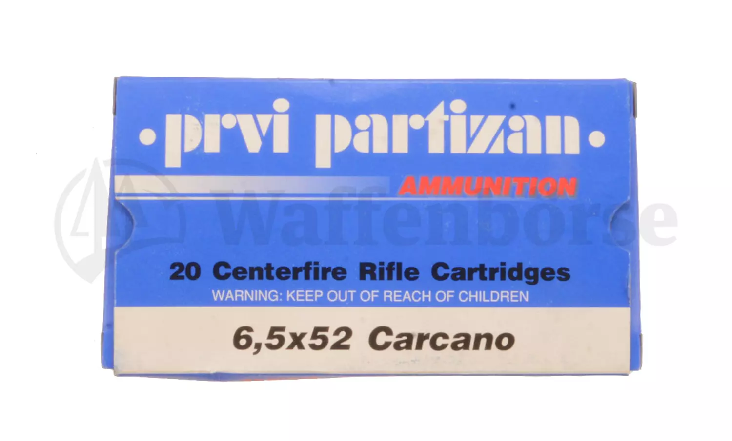 Partizan 6,5x52 Carcano FMJ 139 grain