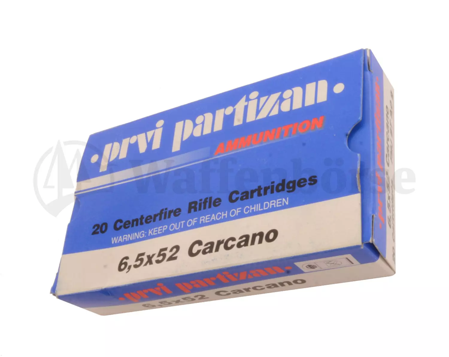 Partizan 6,5x52 Carcano FMJ 139 grain