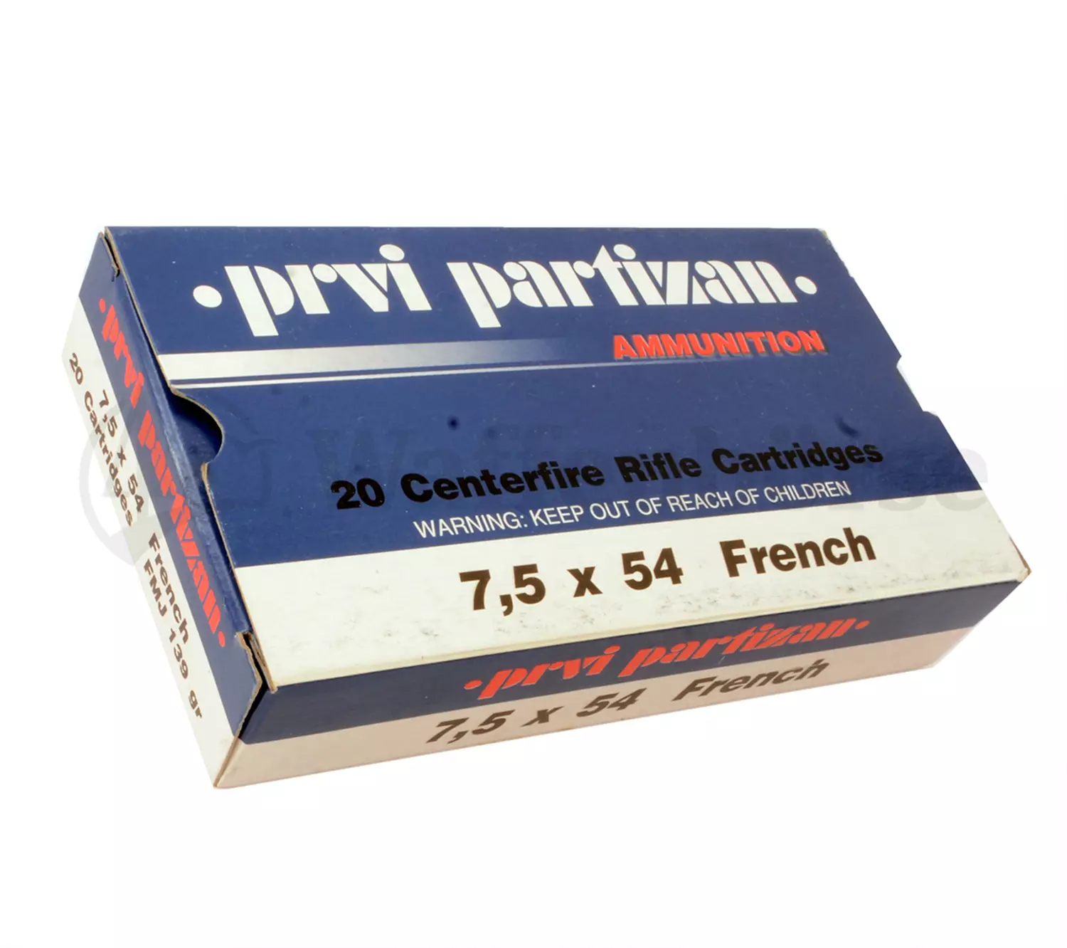 Partizan 7,5x54 French FMJ 9.0g/139grain
