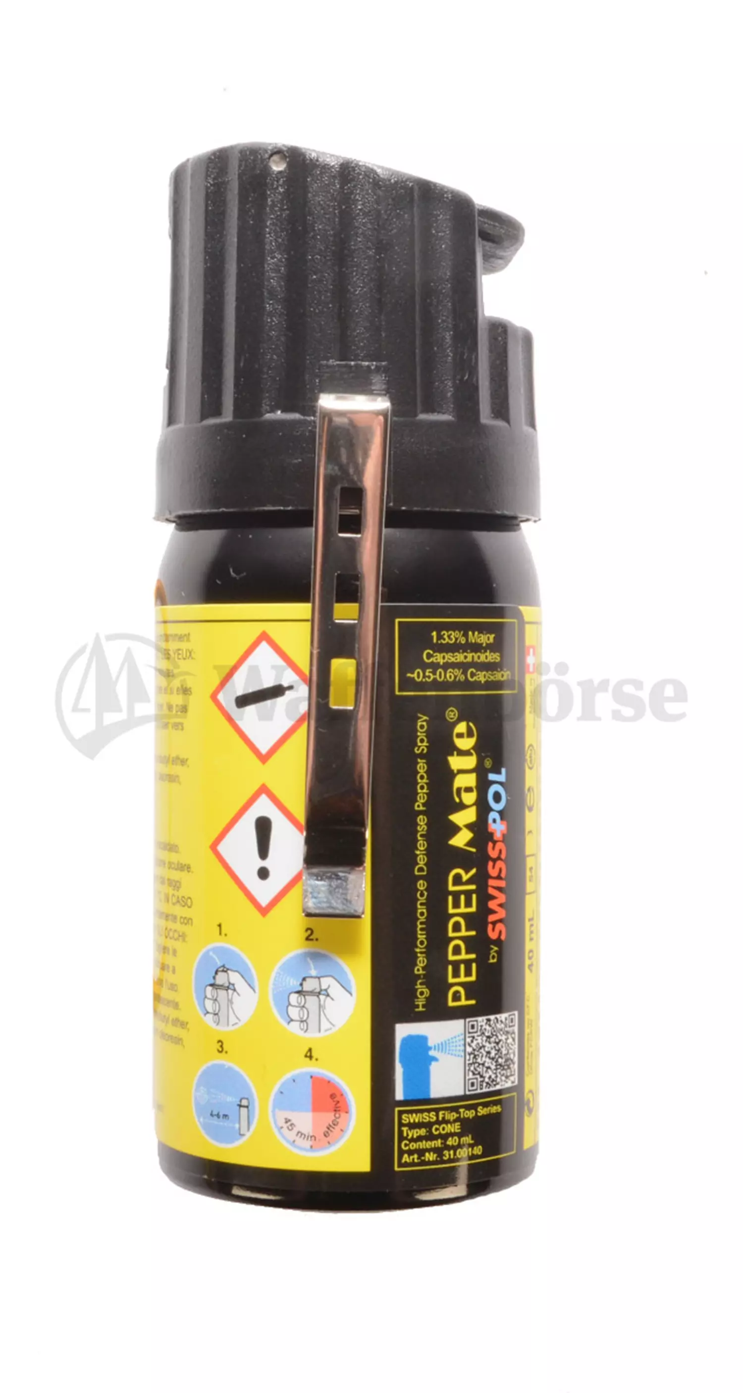Pfefferspray Pepper Mate Konisch Klein 40ml
