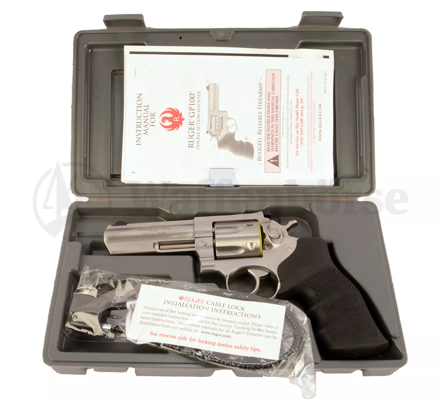 RUGER GP100 Stainless 4.2