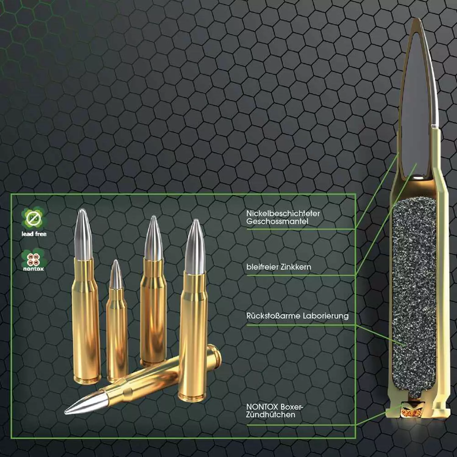 SELLIER&BELLOT Screen Ammo 7x64 100gr 6,5g