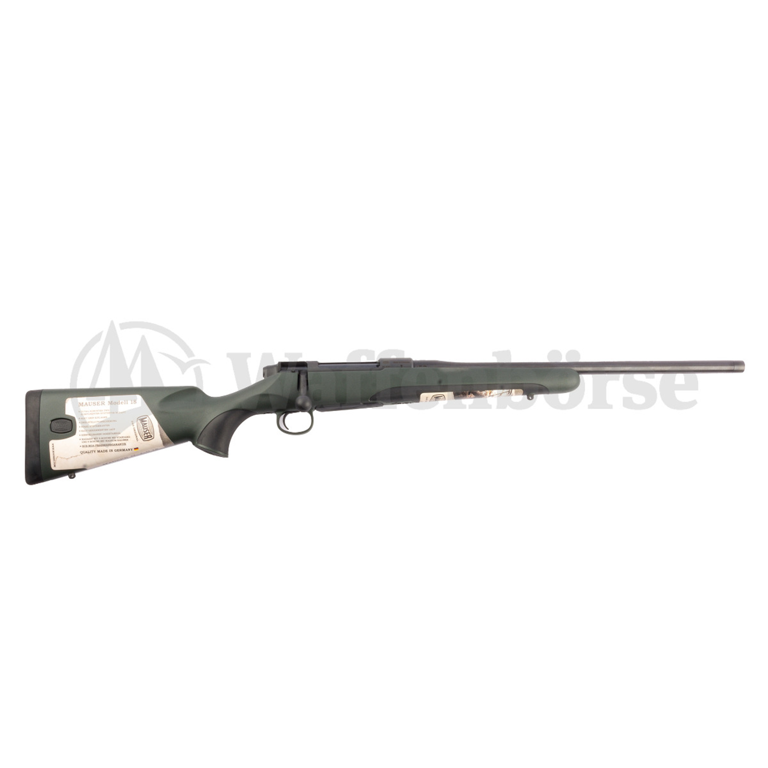 MAUSER M18 Waldjagd grün Gewinde-Lauf .308 Winch