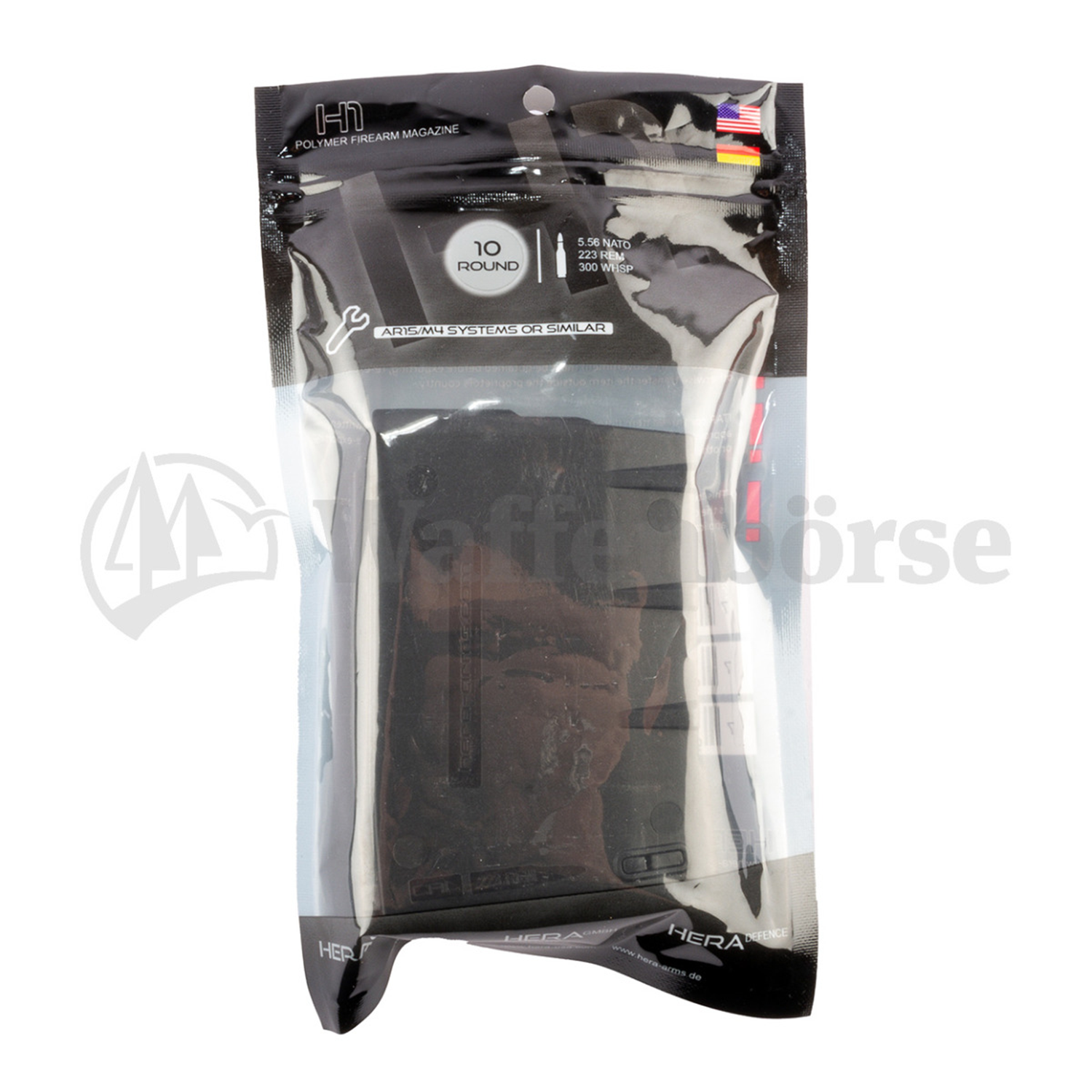 Hera Arms Magazin AR15 H1 10schuss black