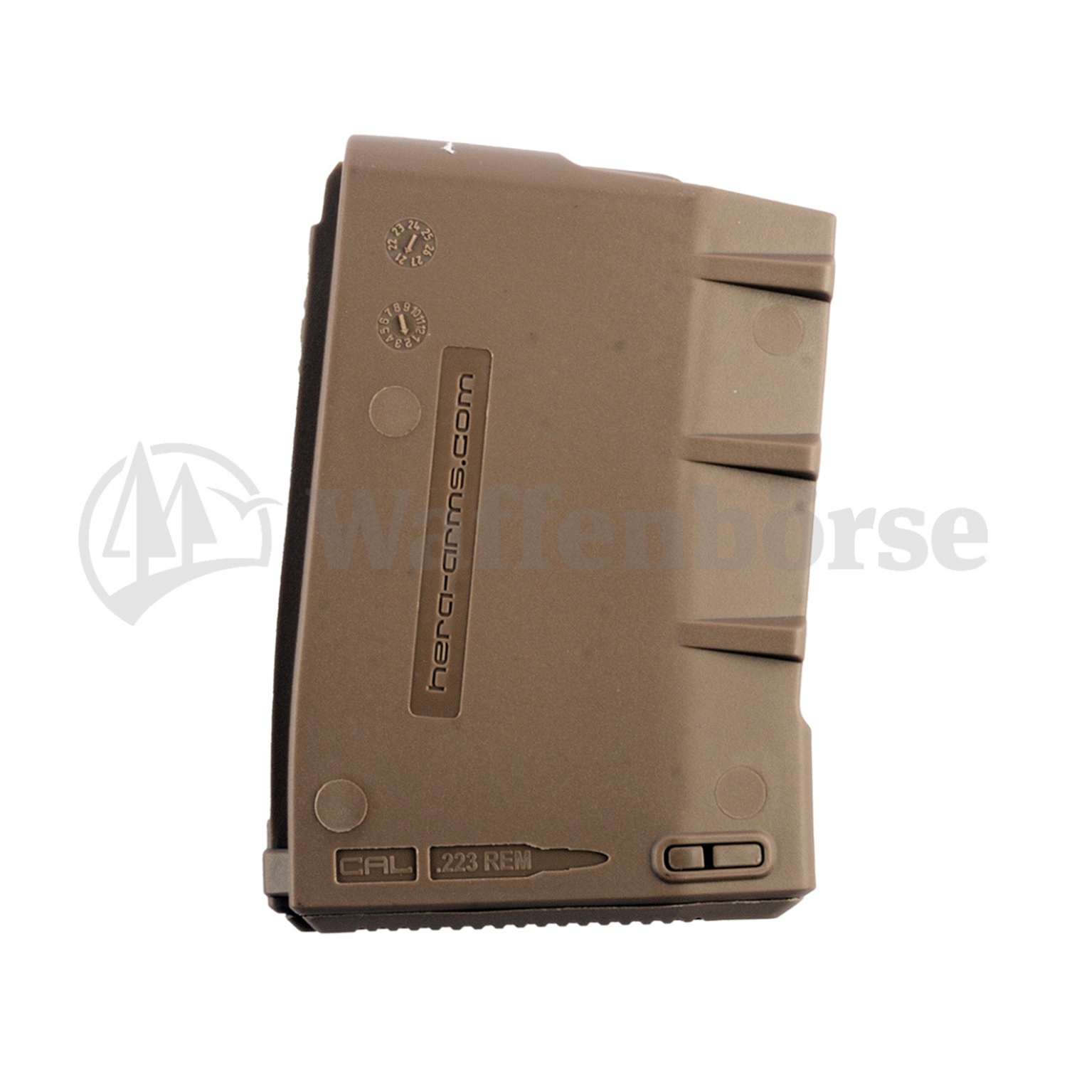 Hera Arms Magazin AR15 H1 10schuss TAN
