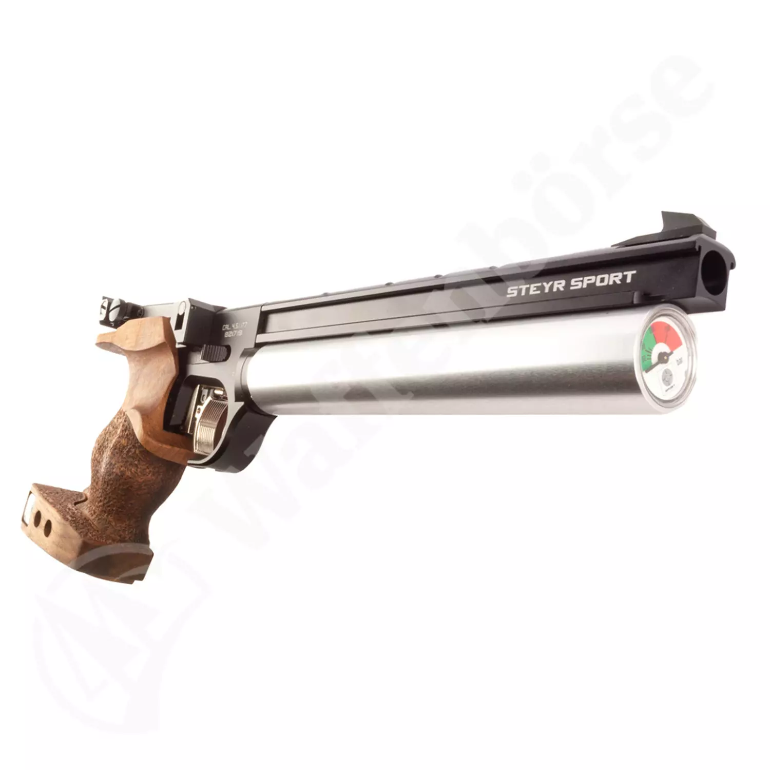STEYR  LP 50  Black-Silber  5schüssig Pressluftpistole 4,5mm
