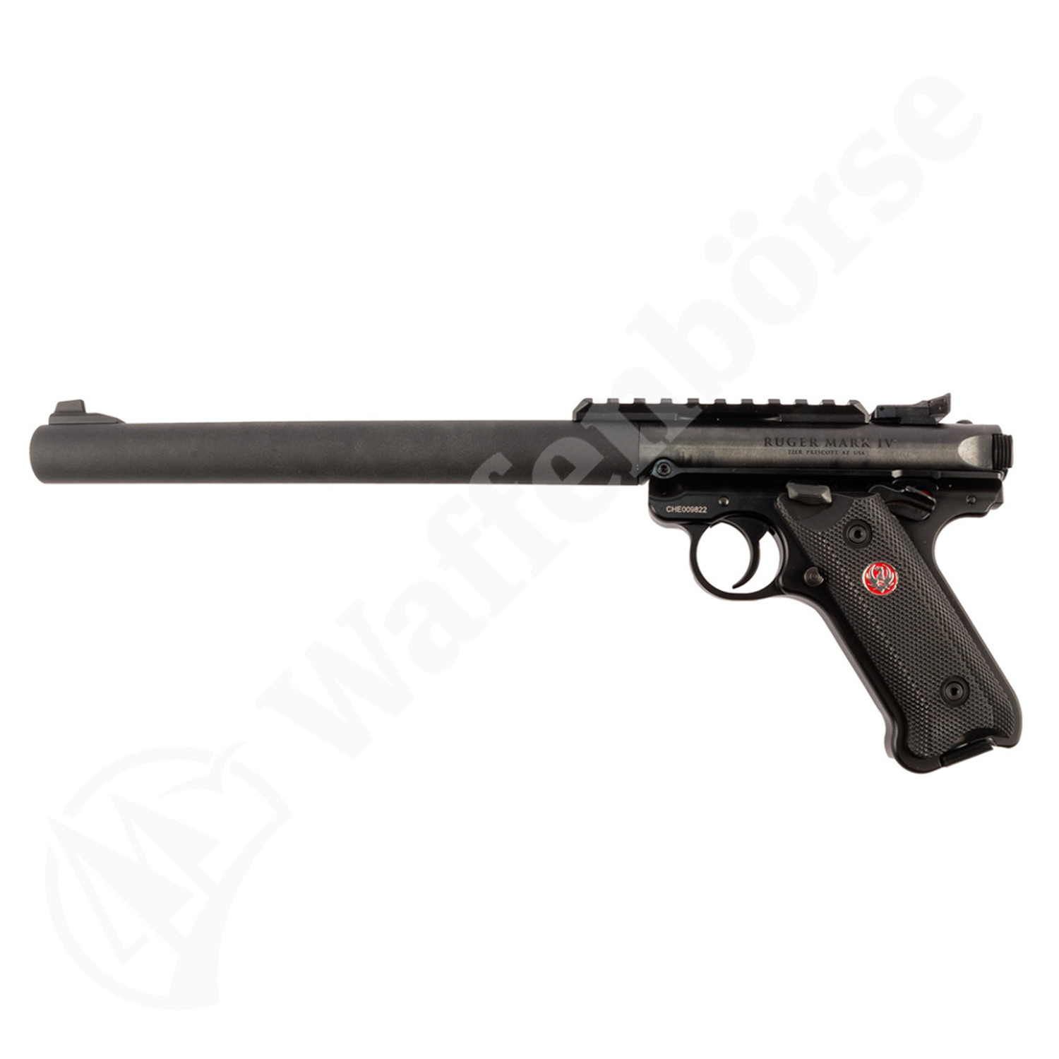 RUGER Mark IV Tactical integrierter WD-Schalldämpfer  Pistole . 22lr.