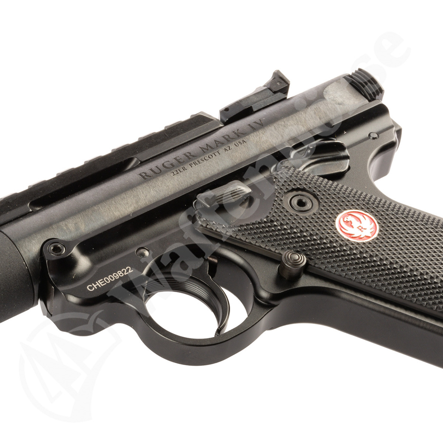 RUGER Mark IV Tactical integrierter WD-Schalldämpfer  Pistole . 22lr.