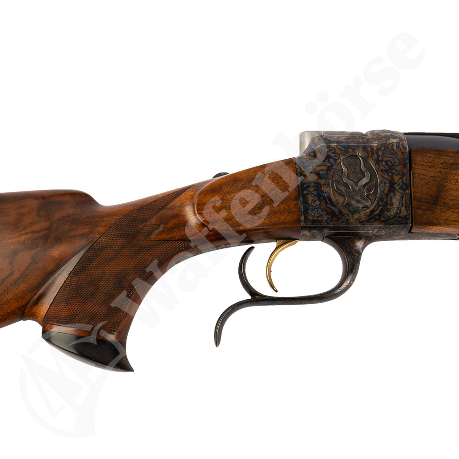 Hartmann & Weiss , Hagn - System - Fallblock  Stutzen 7,5x55