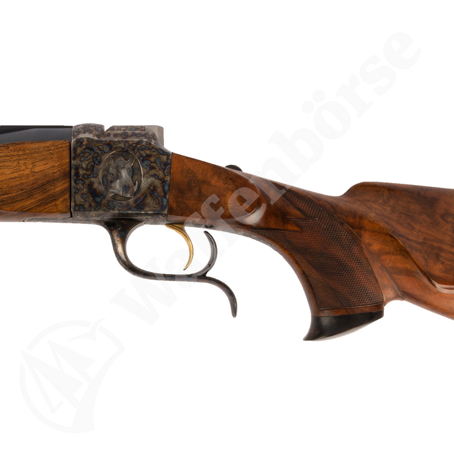 Hartmann & Weiss , Hagn - System - Fallblock  Stutzen 7,5x55