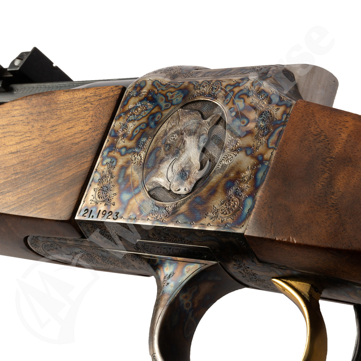 Hartmann & Weiss , Hagn - System - Fallblock  Stutzen 7,5x55