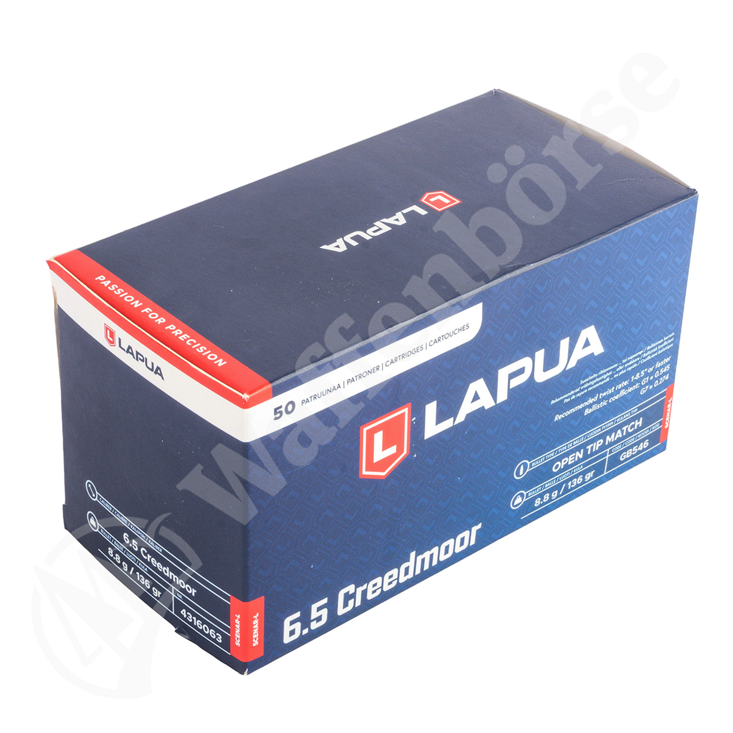 6.5 Creedmoor, Scenar-L 136gr
