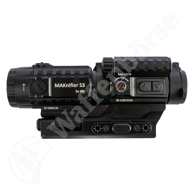 MAK MAKcombo System (MAKdot S 1x20 und MAKnifier S3)