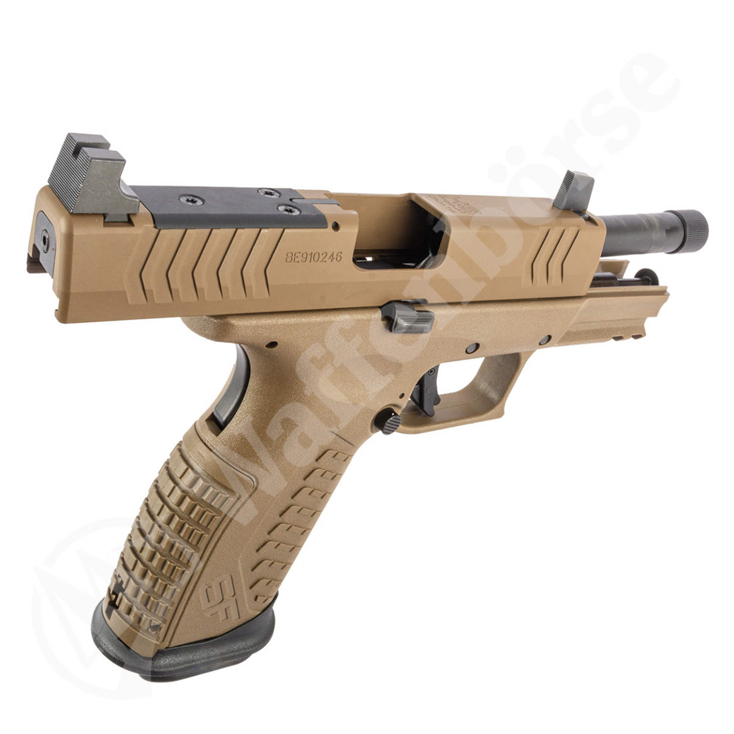 HS Pistole HS-19 Elite  3.8 FDE 9mm para