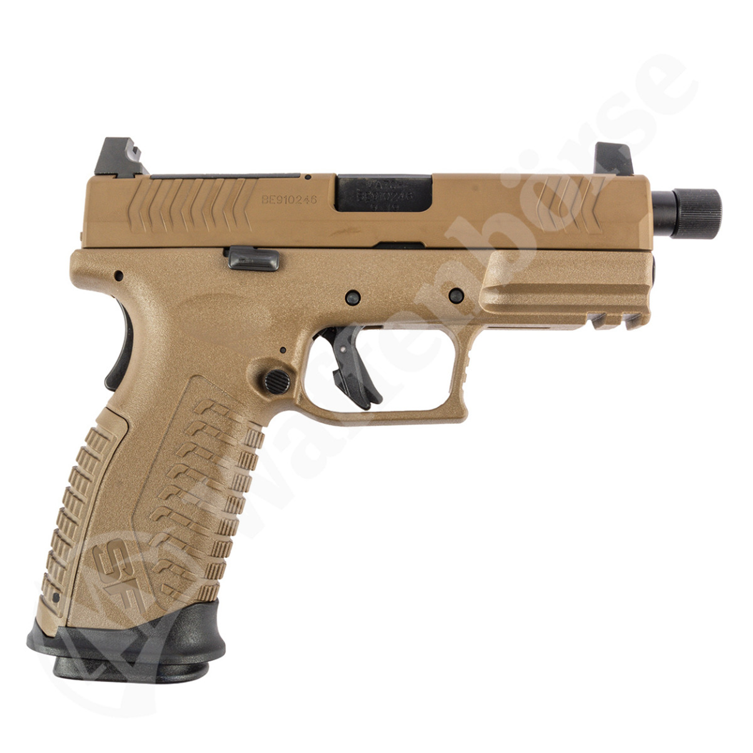 HS Pistole HS-19 Elite  3.8 FDE 9mm para