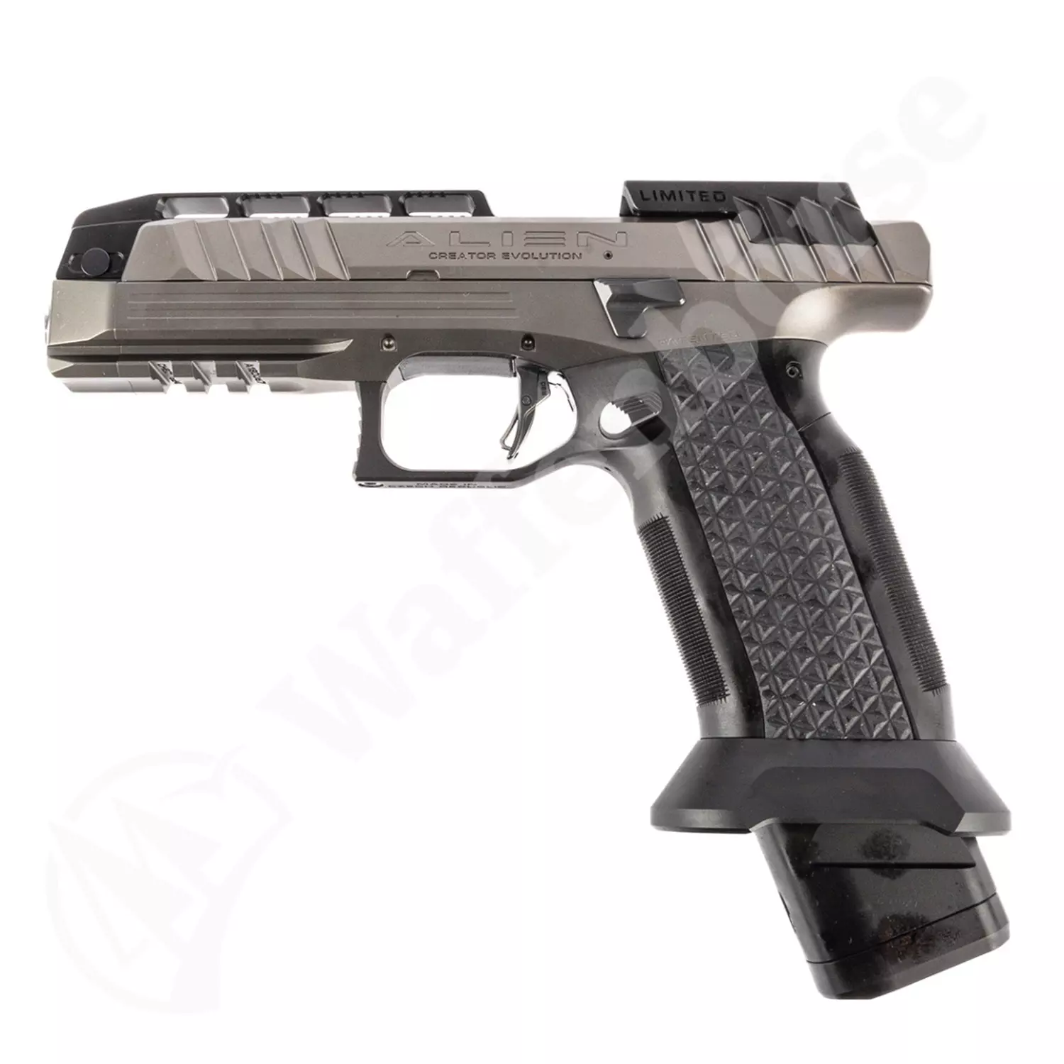 Laugo Arms Alien Creator Evolution Limited Optics Kit 24 BLK Pistole 9mm para
