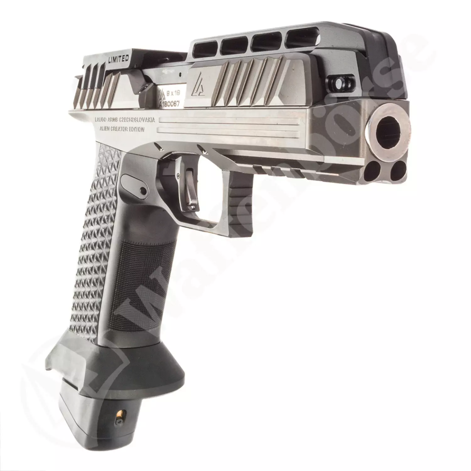 Laugo Arms Alien Creator Evolution Limited Optics Kit 24 BLK Pistole 9mm para