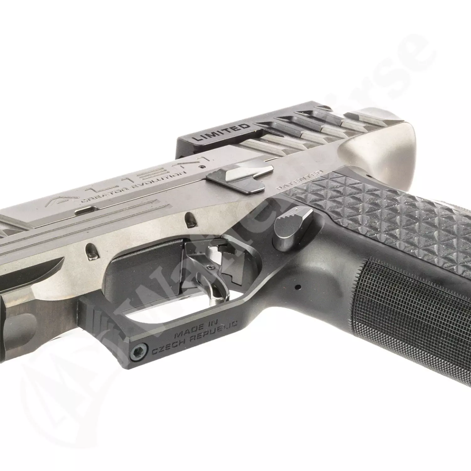 Laugo Arms Alien Creator Evolution Limited Optics Kit 24 BLK Pistole 9mm para
