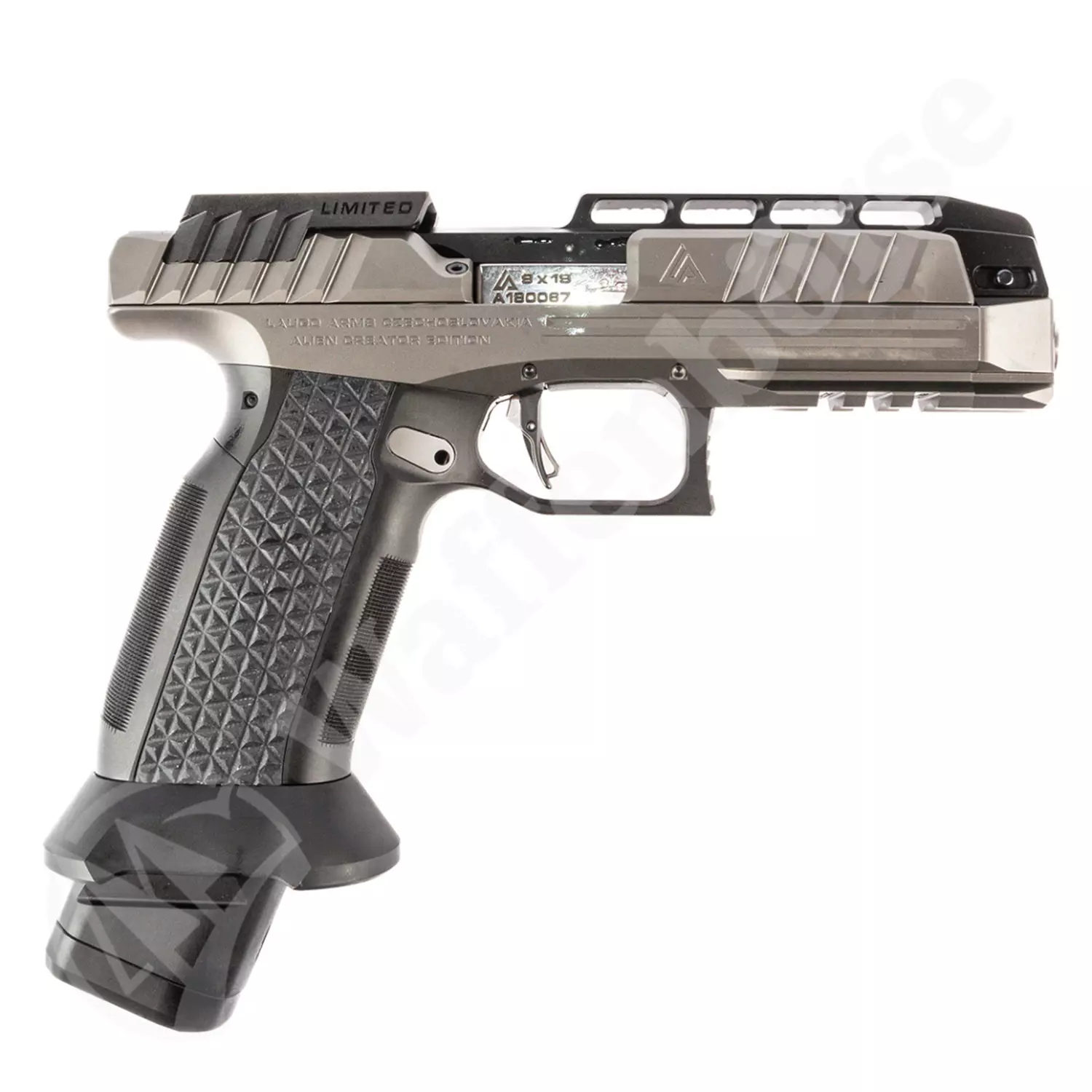 Laugo Arms Alien Creator Evolution Limited Optics Kit 24 BLK Pistole 9mm para