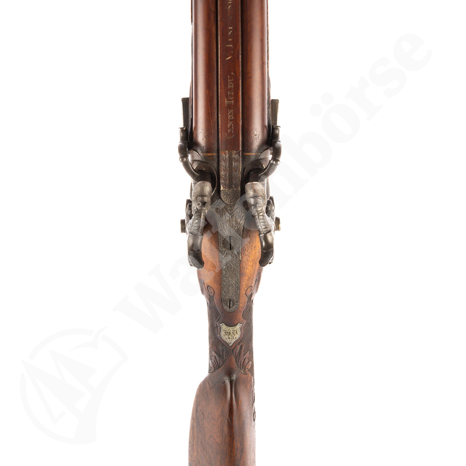 Suhl Hahn Doppelflinte Funk & Söhne Suhl