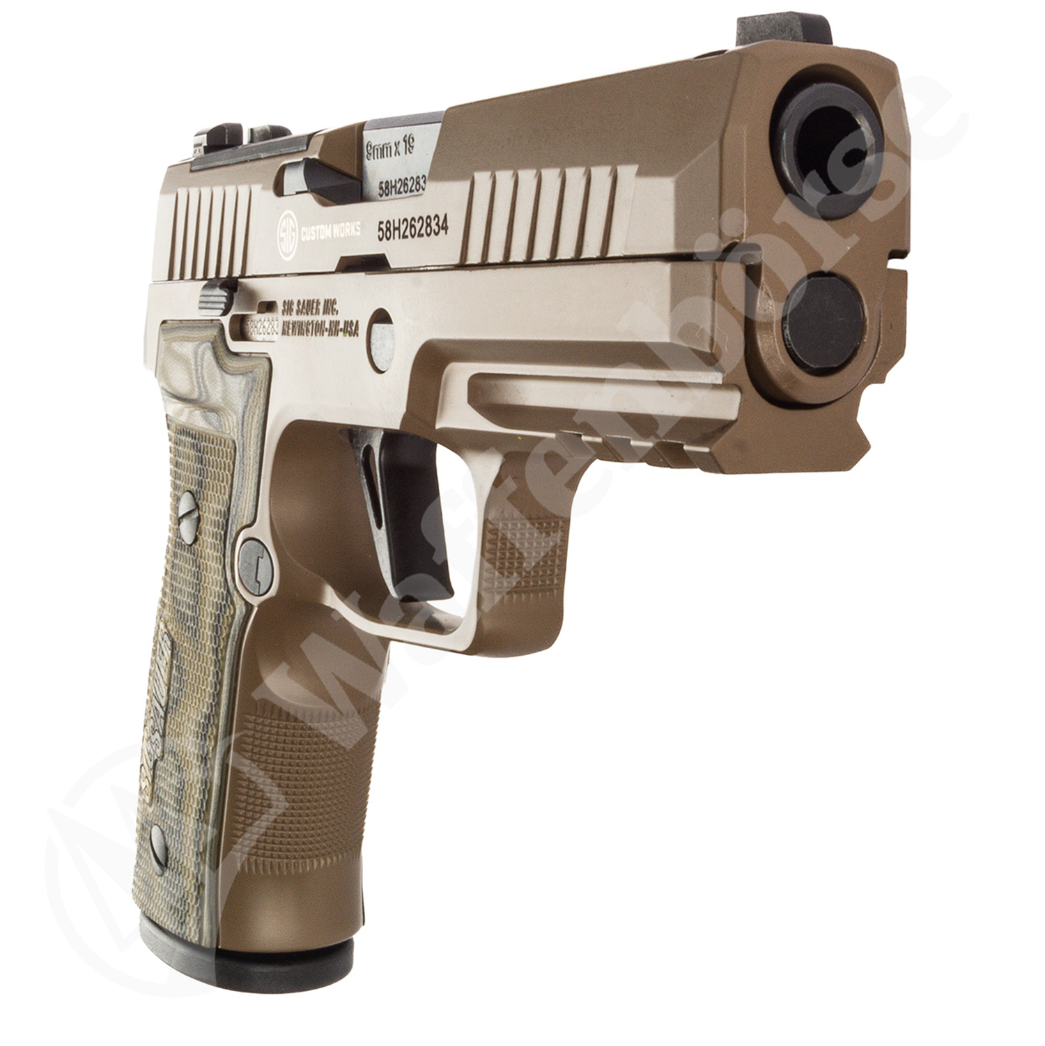 SIG SAUER P 320 AXG Scorpion  9mm para