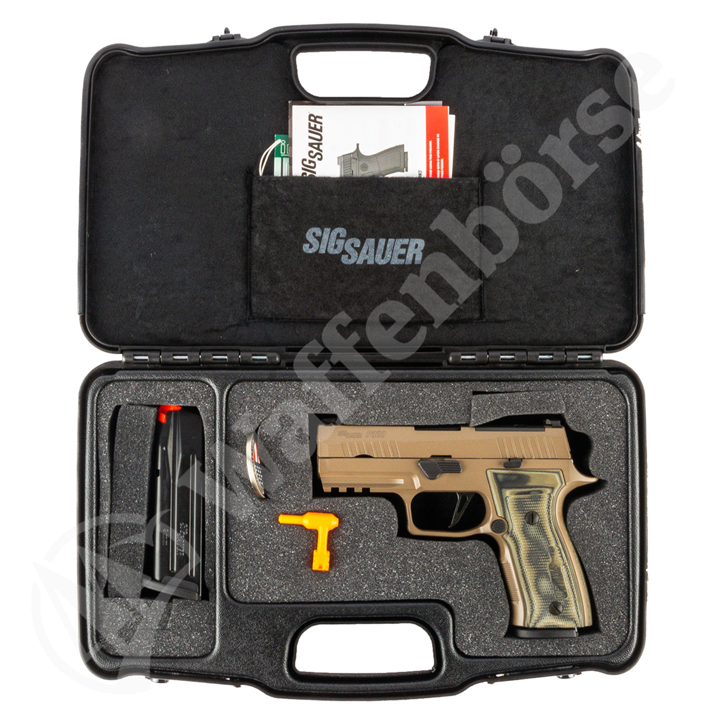 SIG SAUER P 320 AXG Scorpion  9mm para