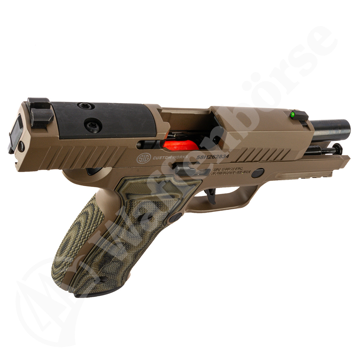 SIG SAUER P 320 AXG Scorpion  9mm para