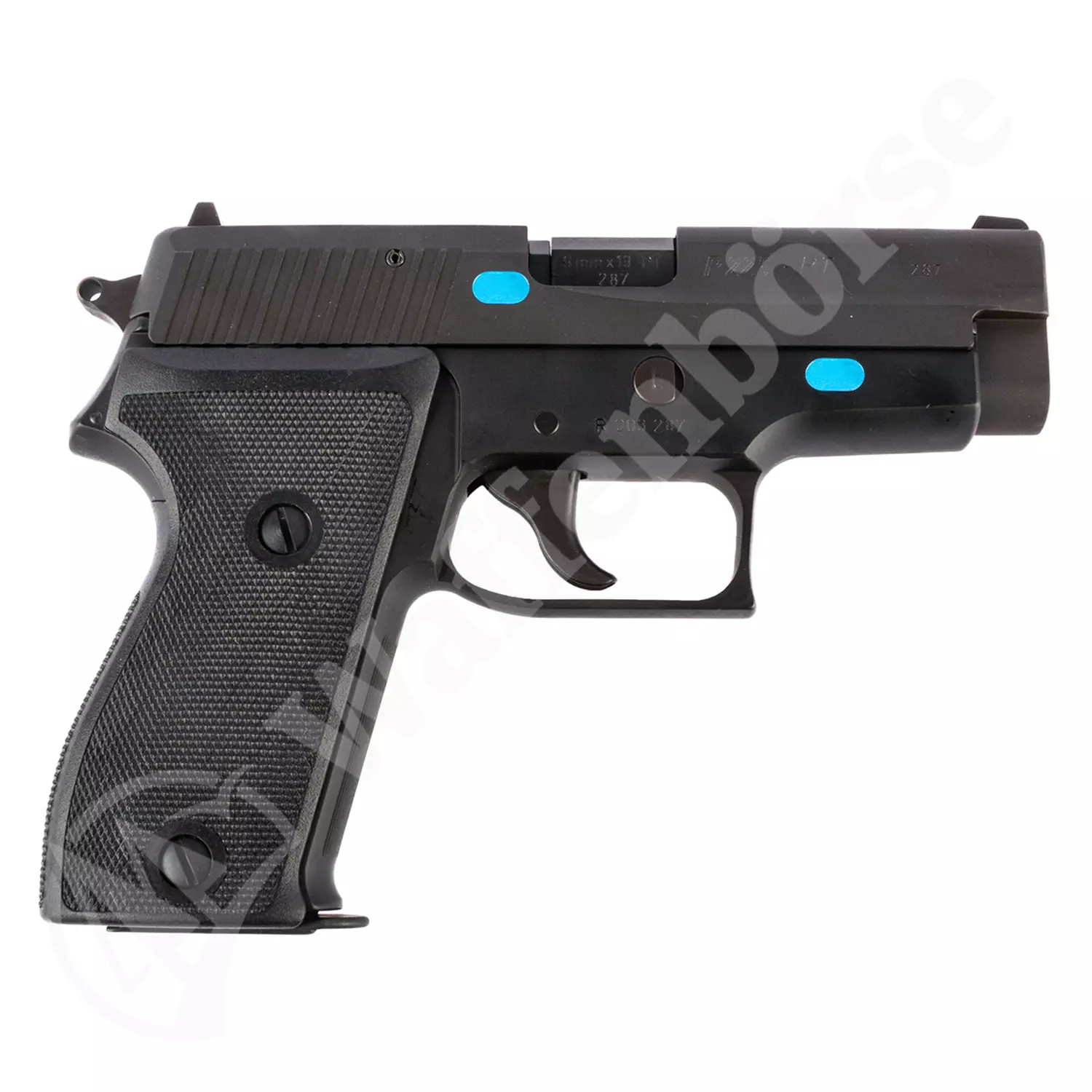 SIG Sauer 225 PT blau 9mm Plastik Training