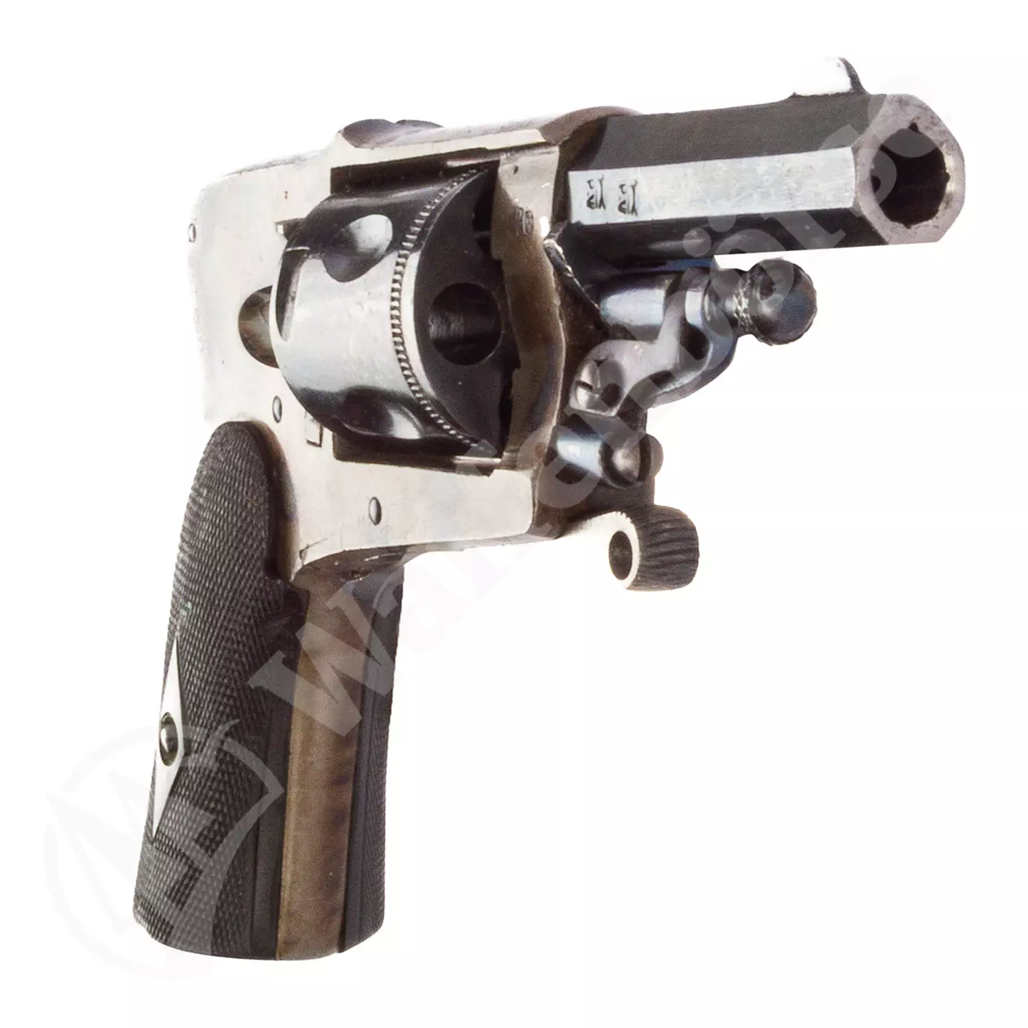 Belgischer Hammerless Revolver 6,35mm