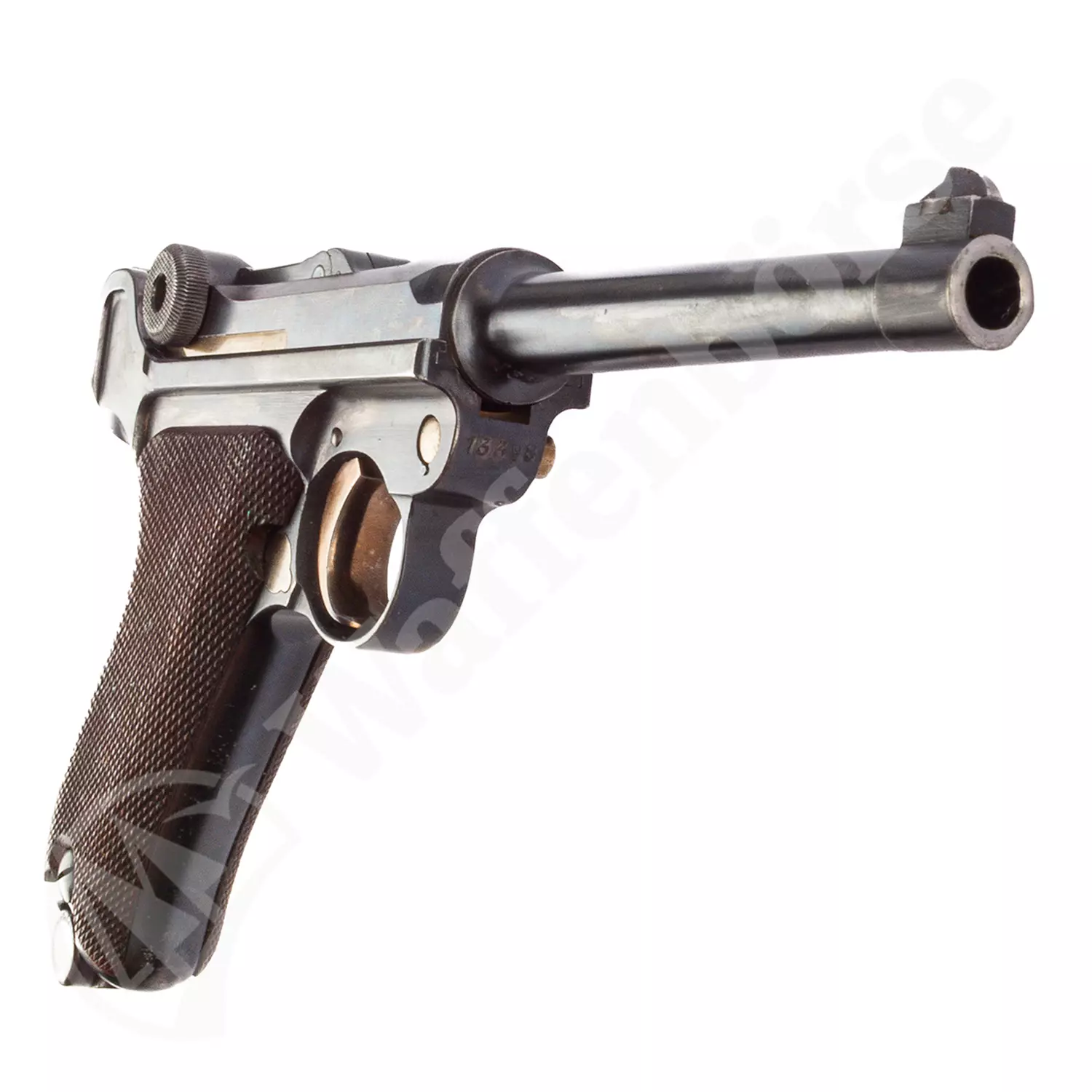 Schweizer Parabellum 06 DWM Wappen 7,65mm para