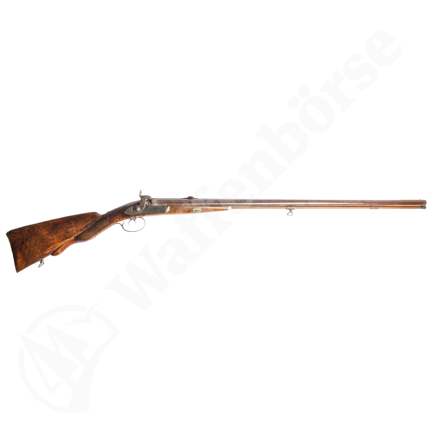 Belg. Perkussions-Doppelflinter 17,5mm