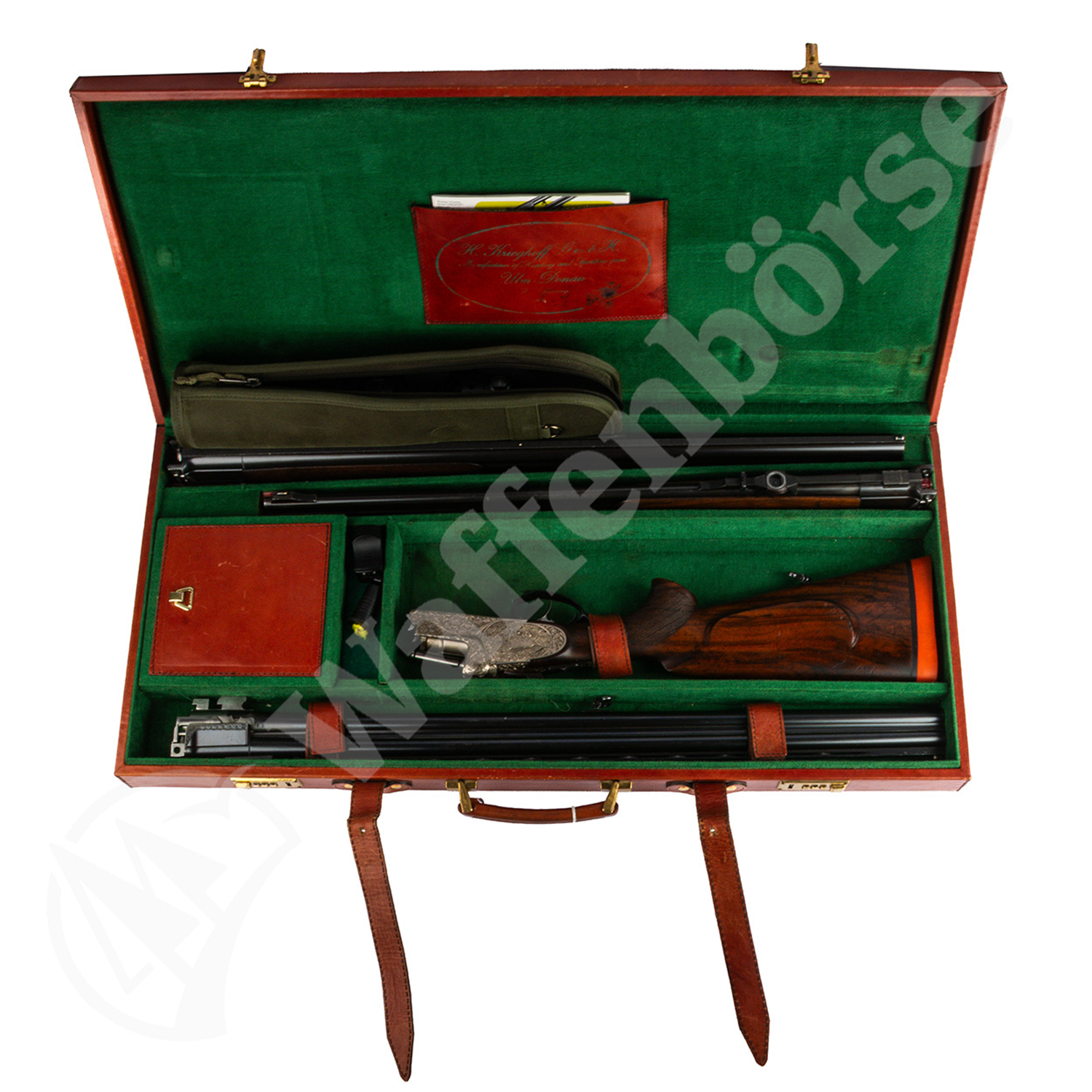 Krieghoff BDB links mit 2 Wechselläufe BDF .300 Winch Mag + 12-70