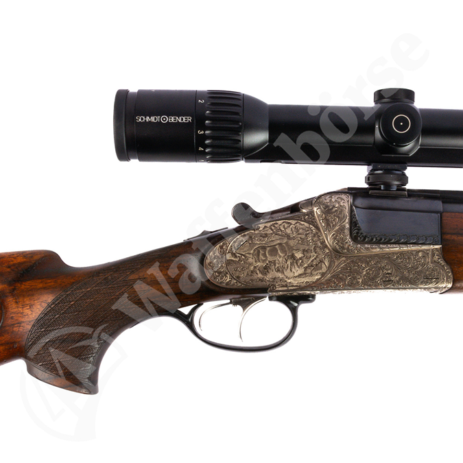 Krieghoff BDB links mit 2 Wechselläufe BDF .300 Winch Mag + 12-70