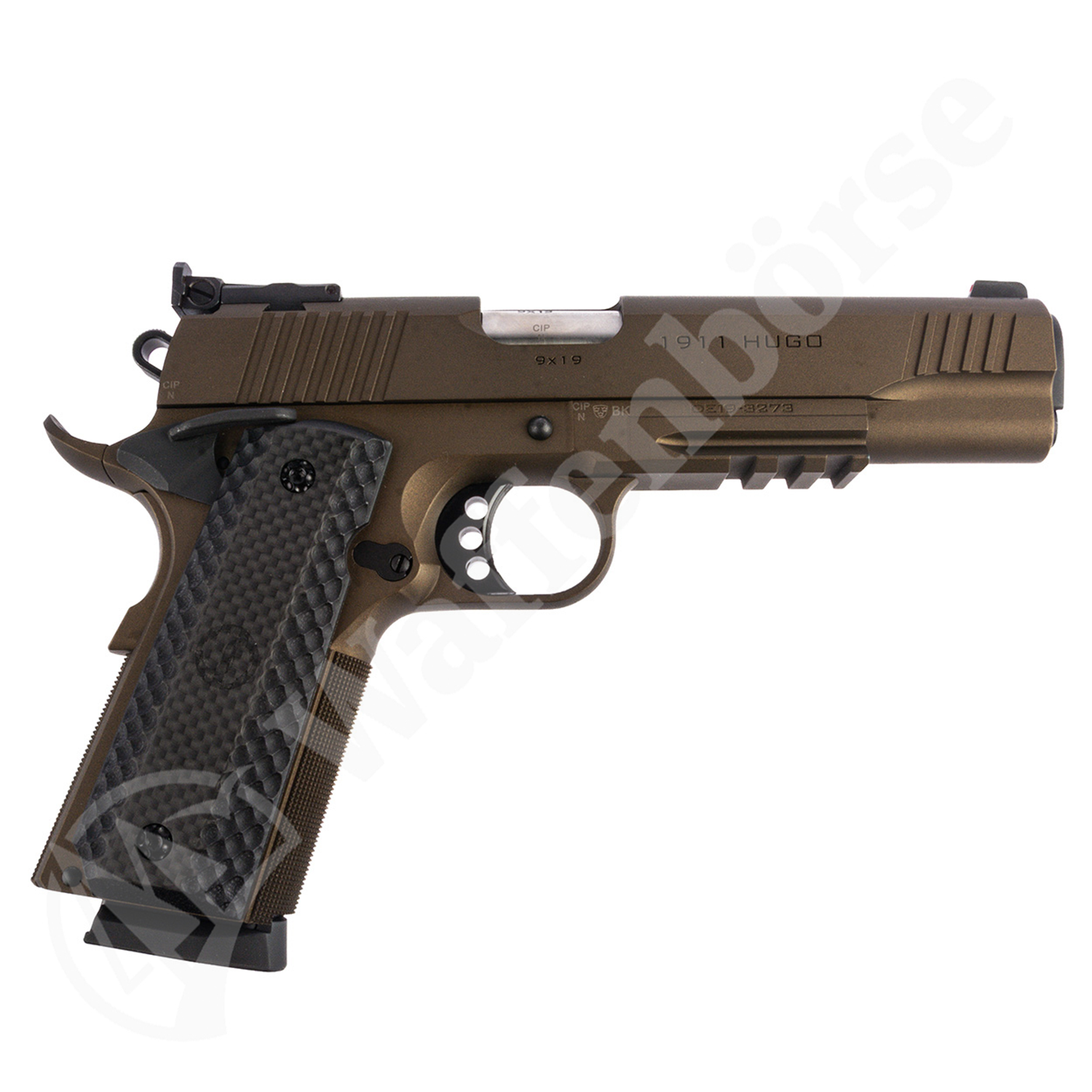 Schmeisser 1911 Hugo Bronce 9mm para