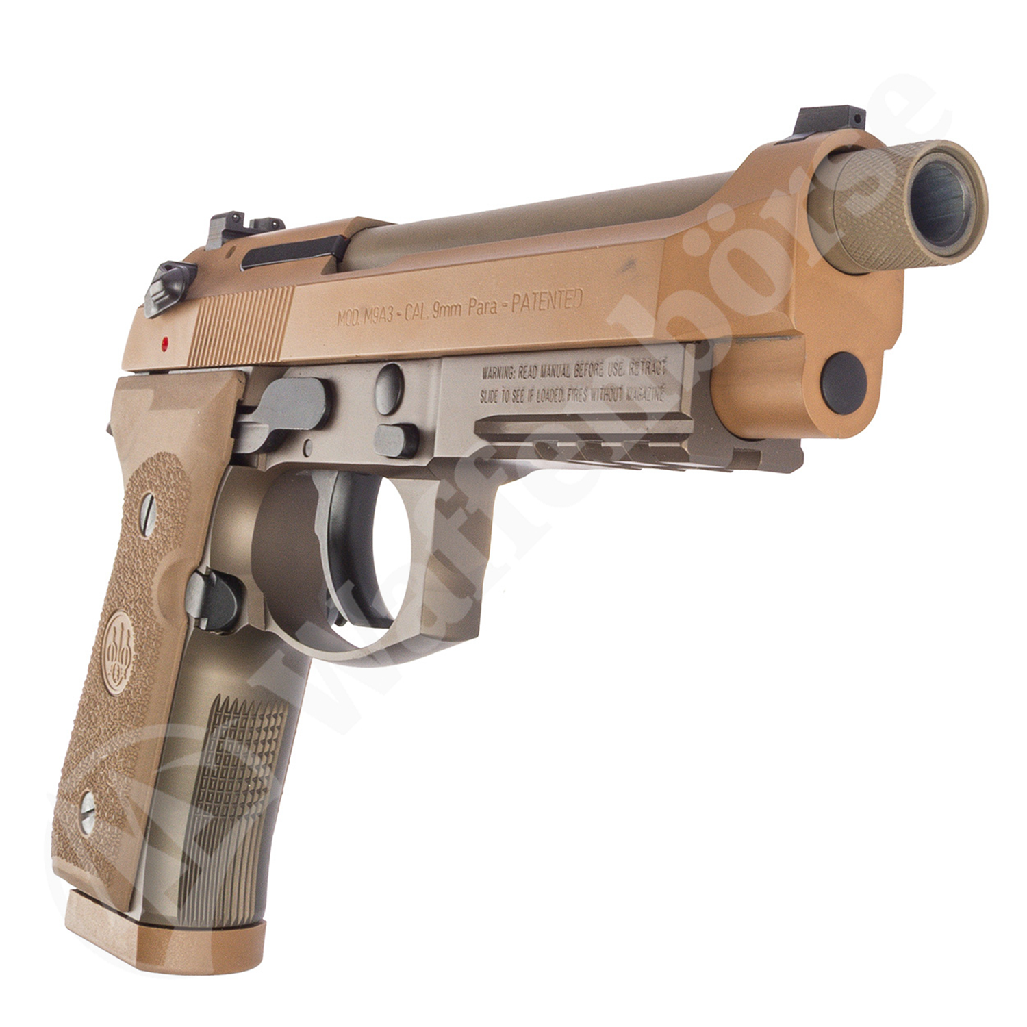 Beretta M9A3 FDE 9mm para