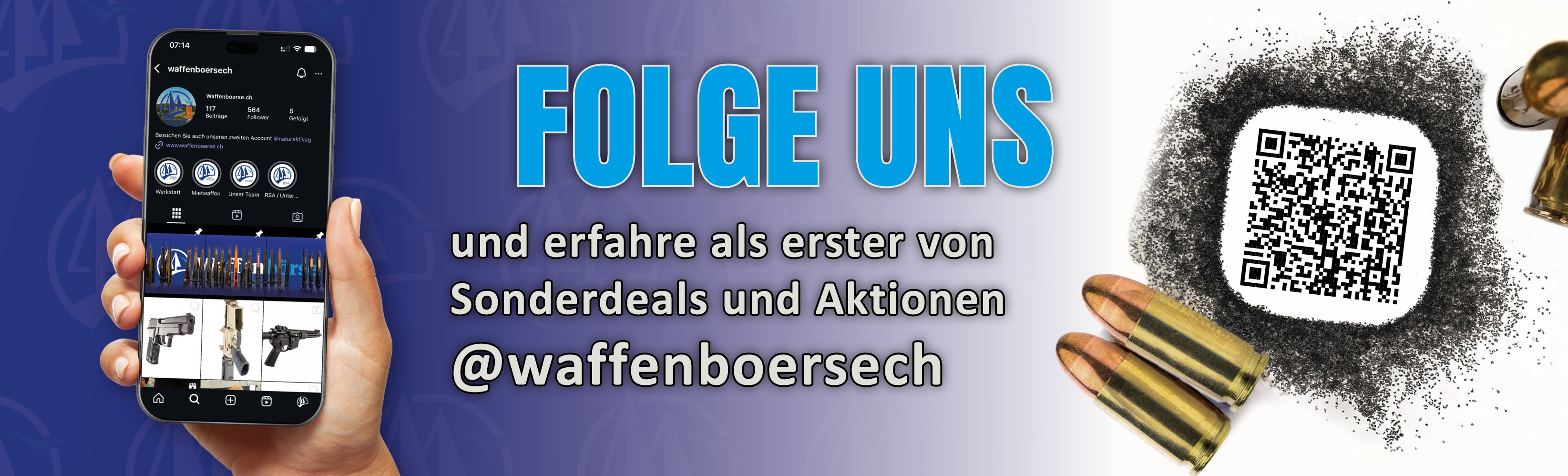 Folgen Sie uns!